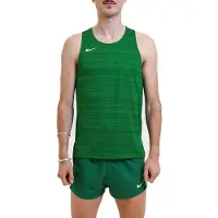 Nike Stock Dry Miler Sleeveless T-shirt Vert XL Homme