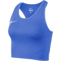 Nike Team Stock Cover Sports Top Bleu XS Femme