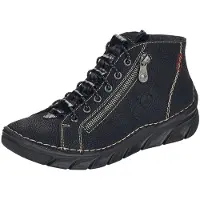 Rieker Bottines à lacets noir