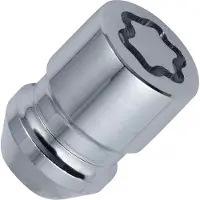 McGard Écrous coniques pour écrous de roue, modèle K010 F040, lot de 4, en acier 10.9, chromés