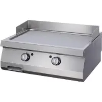 Maxima - Plancha Gastro Heavy Duty - Lisse - Double unité - Profondeur 70 cm - Électrique