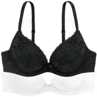 Dorina Soutien-gorge 'SONIA' noir / blanc