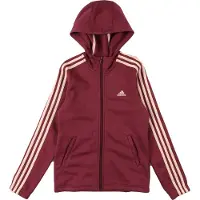Adidas 3 Striker Fl Full Zip Sweatshirt Rouge 4-5 Years Enfants