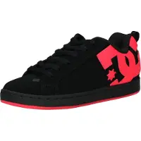 Dc-shoes Baskets basses rose néon / noir