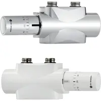 Heimeier Multilux 4 - Set Halo bitube, blanc RAL 9016, 969027800
