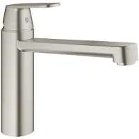 GROHE Eurosmart Cosmopolitan Mitigeur monocommandé pour évier bec moyen supersteel - 30193DC0