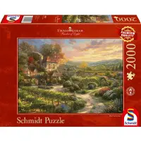 Schmidt Thomas Kinkade - Dans les vignes - 2000 pièces puzzle