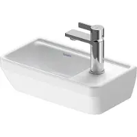 Duravit Lave-mains D-NEO 400x220mm o ÜL m HLB 1 HL droite blanc (220 mm, 400 mm)