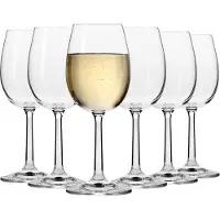 Krosno Verres à vin blanc pur, lot de 6, 280 ml