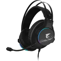 Gigabyte Écouteurs - - AORUS H1 - Noir - Filaire - USB Type-A