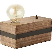 Brilliant Lampe de table Woodhill