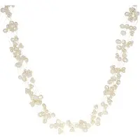 Valero Pearls Chaîne argent / blanc perle