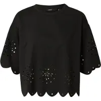 Vero Moda Tora Short Sleeve Blouse Noir XS Femme