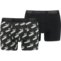 Puma All Over Print Slips 2 Units Noir M Homme