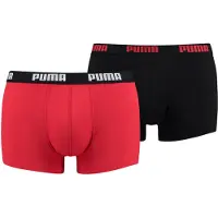 Puma Basic Boxers 2 Units Rouge,Noir XL Homme