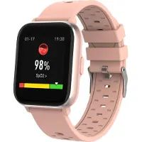 Denver SW-164 - Rose - intelligente Uhr mit Band - Rose - Anzeige 3.6 cm (1.4") - Bluetooth - 141 g