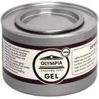 Olympia Gel combustible pour chaffing Dish 2h - Lot de 12 capsules