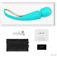 LELO Smart Wand 2 - masseur vibrant moyen (turquoise)
