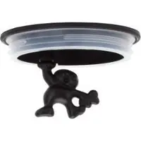 Alessi Couvercle de Réserve - pour Réservoir Gianni A Little Man Holding A Tight - noir