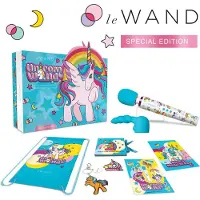 Le Wand Unicorn - coffret de vibromasseur massant (arc-en-ciel)