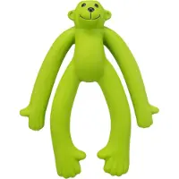 Trixie , jouet singe pour chien, avec son, latex, 25cm, multicolore