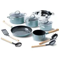 Greenpan set de poêles Mayflower 5 pièces + ustensiles de cuisine