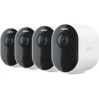 Arlo Ultra 2 Caméra de Sécurité 4K Blanc Lot de 4