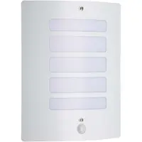 Brilliant Applique extérieure avec détecteur de mouvement Todd blanc IP44 E27 60 Watt g. f. Lampe normale