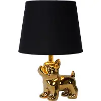 Lucide Lampe de table Extravaganza Sir Winston Or chien avec noir