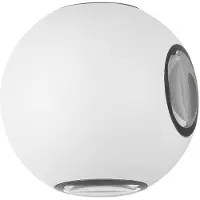 Lyora Applique murale unique Como 4 lumières blanches