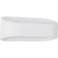 Nova Luce Applique murale design Mile blanc