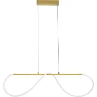 Nova Luce Tiriac Lampe suspendue LED Dimmable Gold