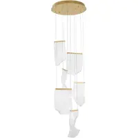 Nova Luce Siderno LED Lampe à suspendre 6 éléments de suspension
