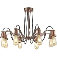 Searchlight Lampe suspendue rurale Olivia