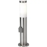 Brilliant Lampes d'extérieur avec prise Chorus argent IP44 E27 40 Watt dimmable g. f. Lampe à goutte