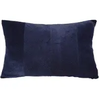 Present Time Coussins RIBBED - Bleu - 40x60 cm