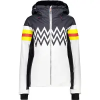 CMP Fix Hood 30w0776 Jacket Blanc,Gris XL Femme