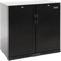 Polar Réfrigérateur de bar Series G, 2 portes à charnières dissimulées, 208 L
