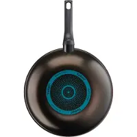Tefal Poêle wok aluminium 28cm noir - - B5541902 - easy cook & clean