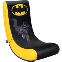 Subsonic Rock'n'Seat Junior - Batman, Chaise gaming, Noir, Jaune