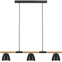 Nordlux Suspension , Theo, dimmable, Noir, Cuisine, Métal, Moderne