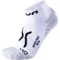 UYN Chaussettes Uyn Men Run Super Fast White Black-Taille 42 - 44