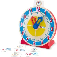 Melissa & Doug Horloge « Tourne Et Dis L’Heure »