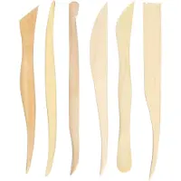 Creativ Company Modeling Tool Set Wood, 6dlg.