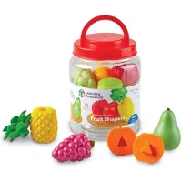 Learning Resources Learning Ressources- Fruits Et Formes Snap-N-Learn Jouet Pour La Motricité Fine Pour Les Tout-Petits Partir De 2 Ans Ler6715 Multicolore