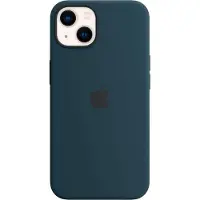 Apple iPhone 13 Back Cover avec MagSafe Bleu Abysse