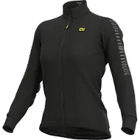 ALÉ Solid Fondo Long Sleeve Jersey Noir S Femme