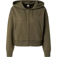 Puma Her Hoodie Vert S Femme