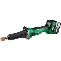 HiKOKI GP18DAWGZ Meuleuse Droite Accu 18V - 2x Batterie 5.0Ah - 50 Mm - Coffret Plastique