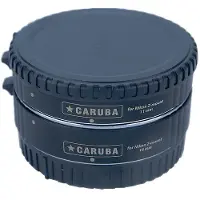 Caruba Extension Tube set Nikon Chroom (type II) Z Mount (voor Nikon Z mount camera's)